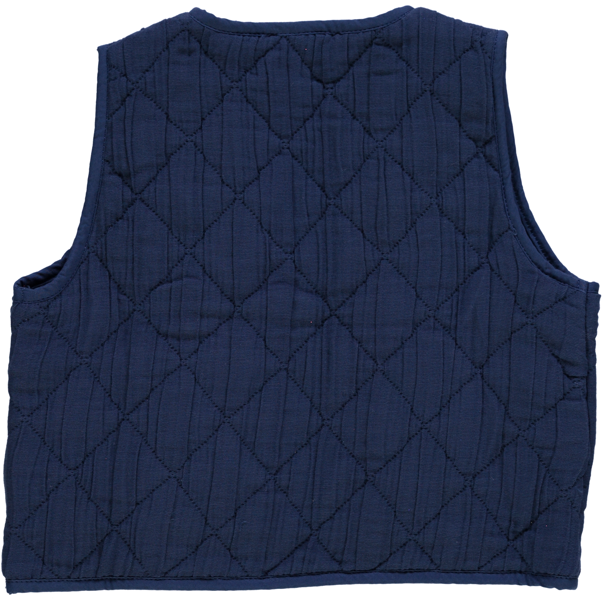 Veste matelassée kids Cercis en coton bio – Dark denim | Poudre Organic 4