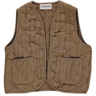 Veste matelassée kids Cercis en coton bio – Dull gold | Poudre Organic 1