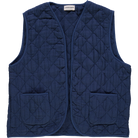 Veste matelassée adulte Cercis en coton bio – Dark denim | Poudre Organic 1