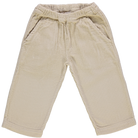Pantalon kids Coing en velours côtelé coton bio – Pale khaki | Poudre Organic 1