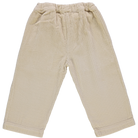 Pantalon kids Coing en velours côtelé coton bio – Pale khaki | Poudre Organic 4