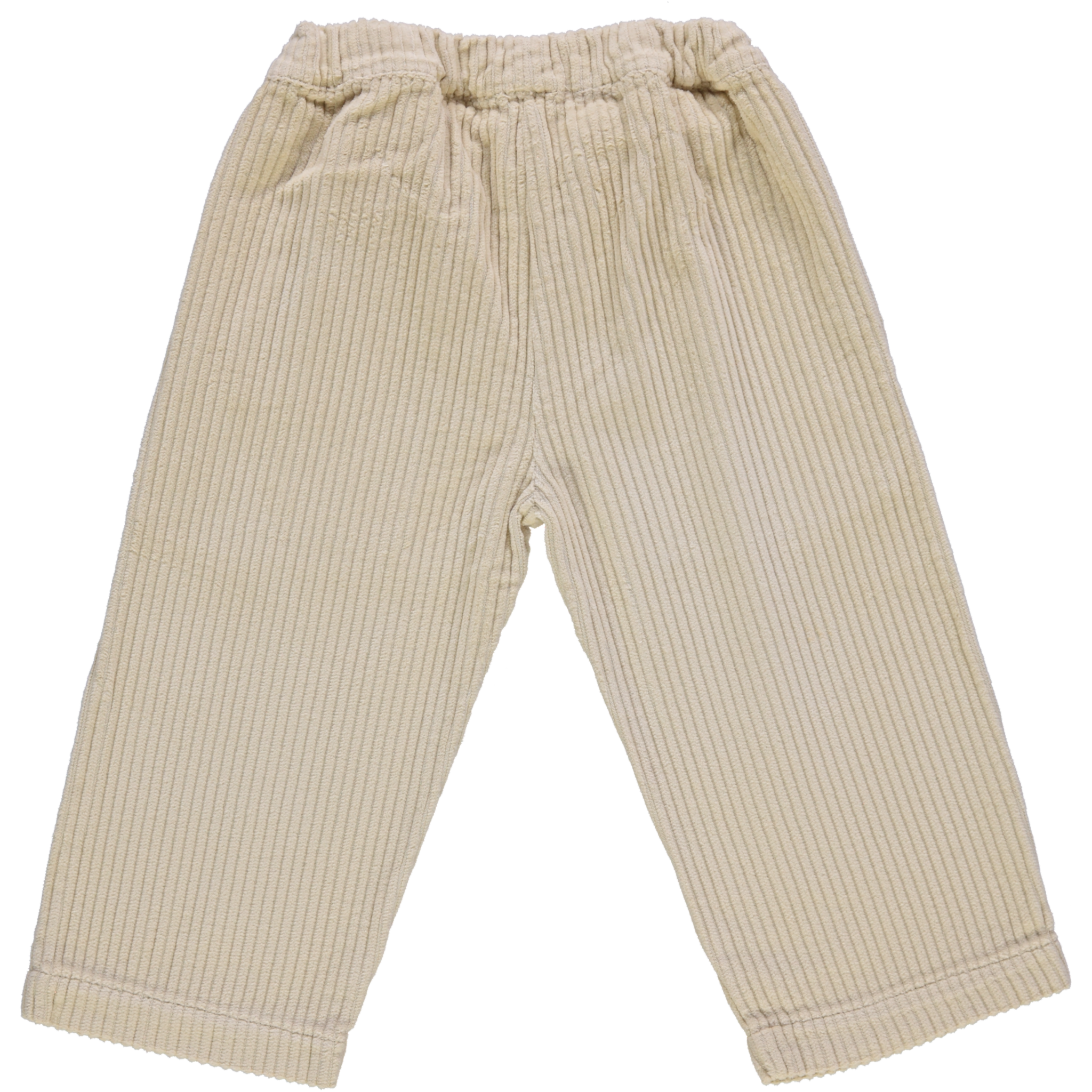 Pantalon kids Coing en velours côtelé coton bio – Pale khaki | Poudre Organic 4
