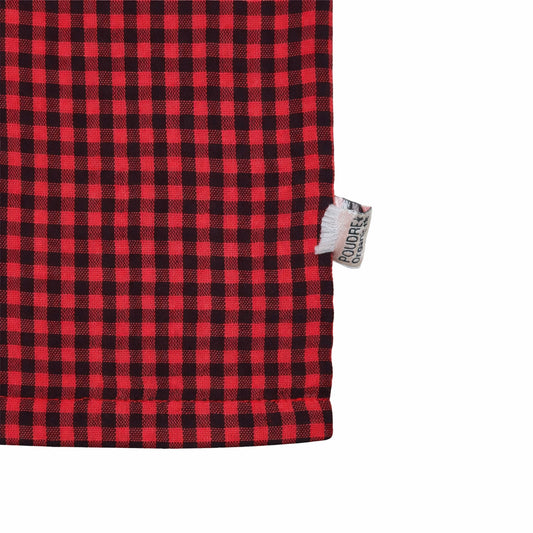 LIN T-SHIRT Carreaux rouges