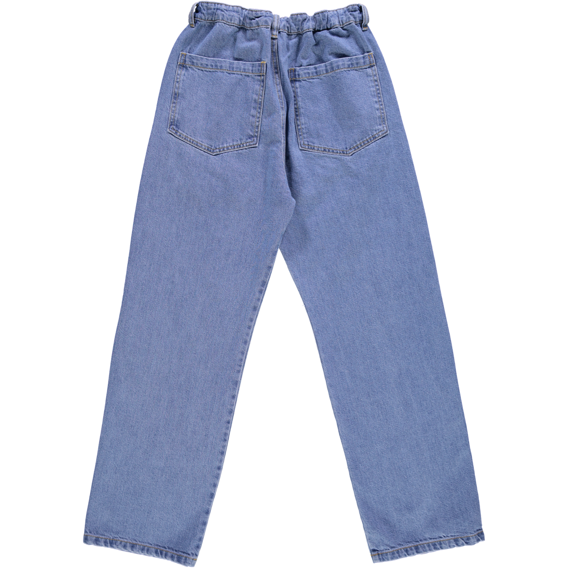 Pantalon denim femme Gentiane en coton bio – Denim blue | Poudre Organic 3