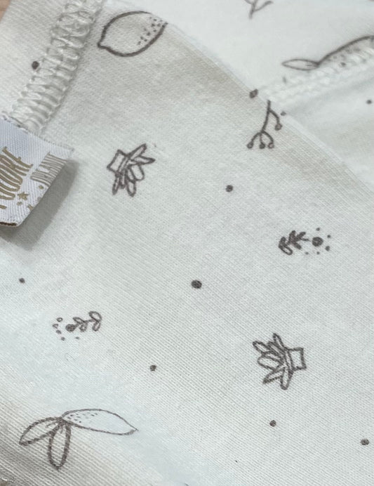 BASILIC LEGGING Ecru print