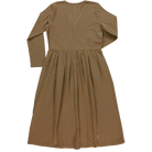 Robe femme Ipomée en gaze coton bio – Dull gold | Poudre Organic 3