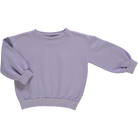 Sweatshirt kids Jojoba en coton bio – Lavender gray | Poudre Organic 1