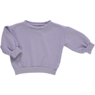 Sweatshirt kids Jojoba en coton bio – Lavender gray | Poudre Organic 4