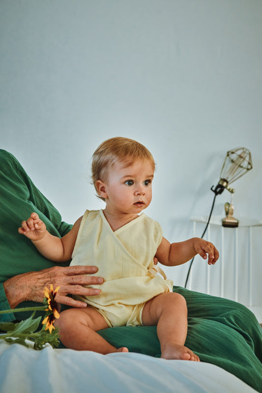CLEMATITE JUMPSUIT Pastel Yellow