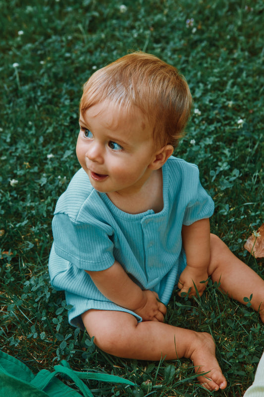 GARDENIA JUMPSUIT Baby Blue