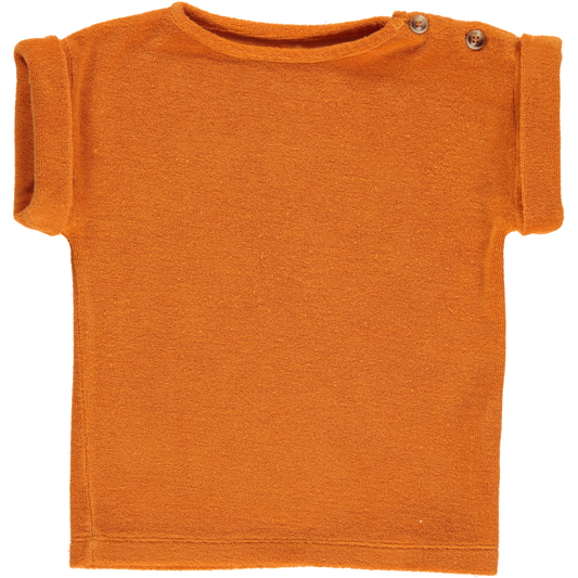 T-SHIRT LAURIER Éponge [Russet-Orange]