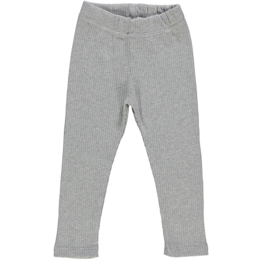 LEGGINGS SPRAY CÔTELÉ Gris clair chiné