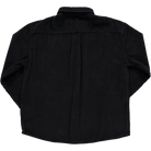 Chemise homme Lenhador velours côtelé en coton bio – Pirate black | Poudre Organic 4