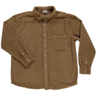 Chemise homme Lenhador velours côtelé en coton bio – Dull gold | Poudre Organic 1