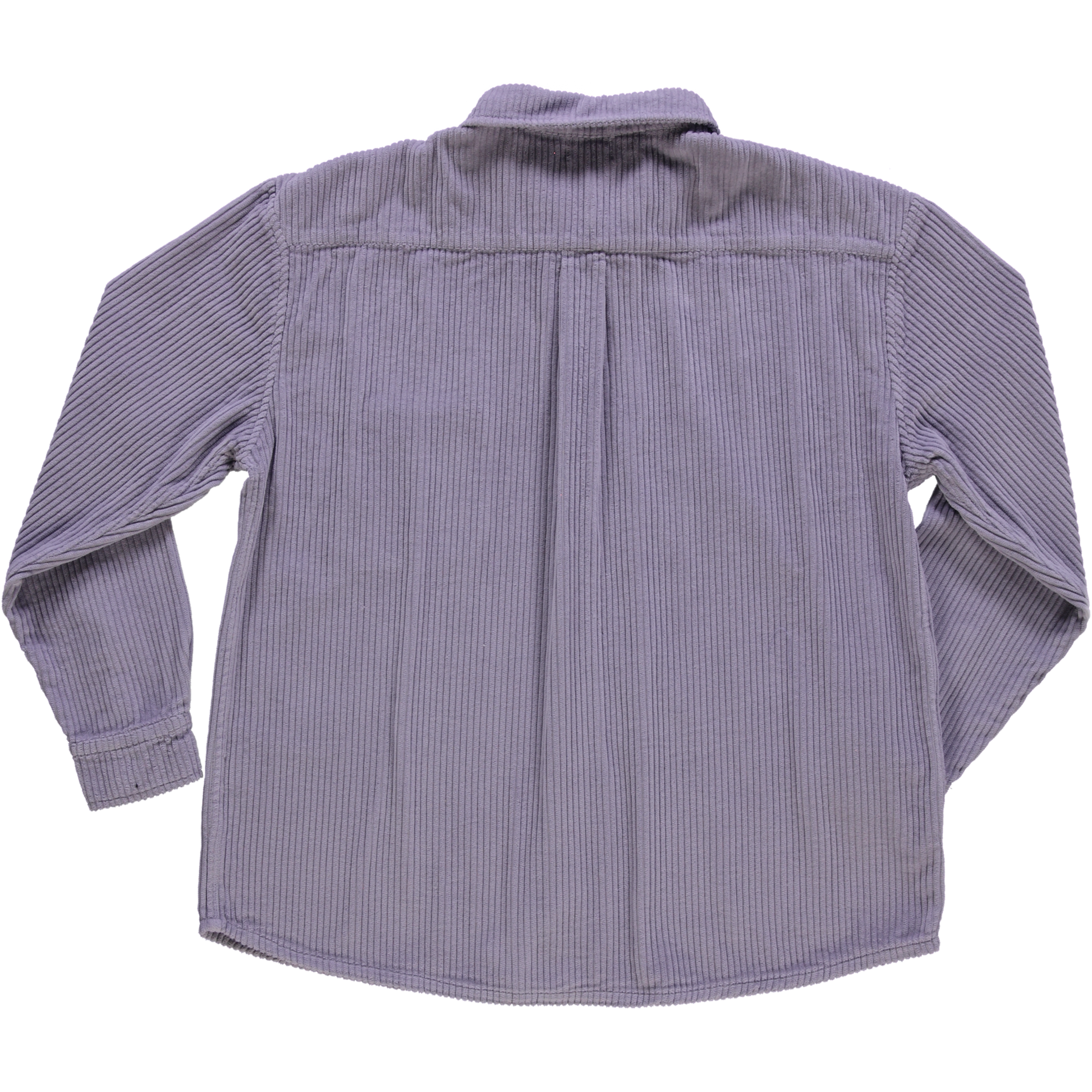 Chemise homme Lenhador velours côtelé en coton bio – Lavender Gray | Poudre Organic 3