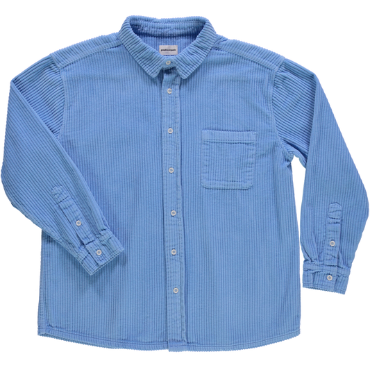 CHEMISE LENHADOR VELOURS CÔTELÉ Little Boy Blue