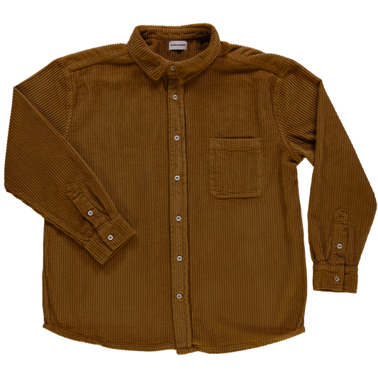 CHEMISE LENHADOR VELOURS CÔTELÉ Tapenade