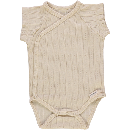 BODY LIERRE POINTELLE MANCHES COURTES Biscotti