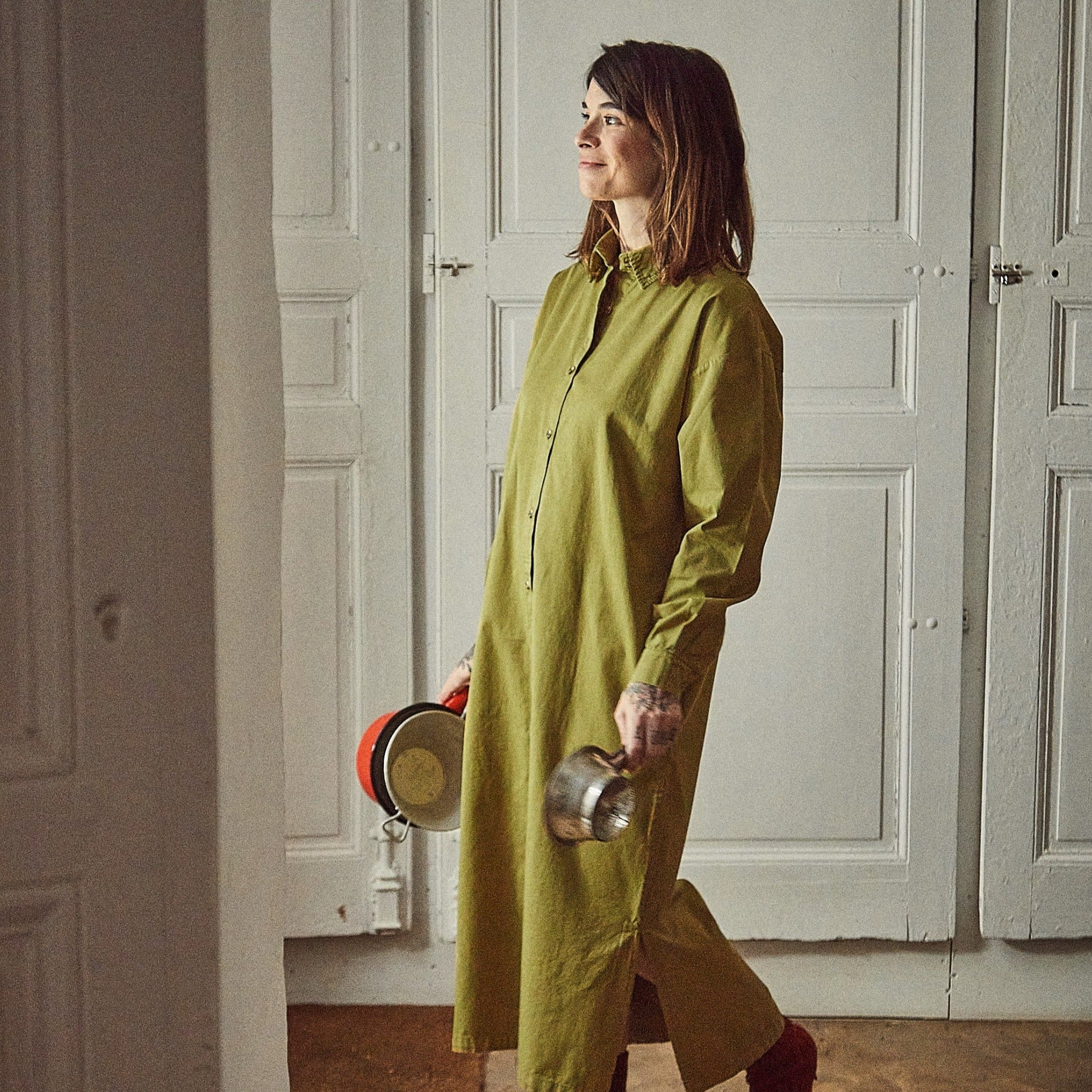 Lis dress Organic cotton Poudre Organic – poudreorganic