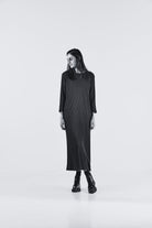 Robe femme Orchidée côtelée en coton bio – Dull gold | Poudre Organic 2