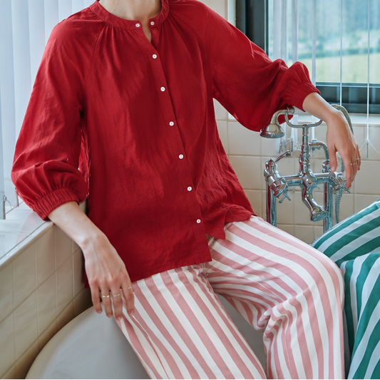BLOUSE ONAGRE Equestrian Red