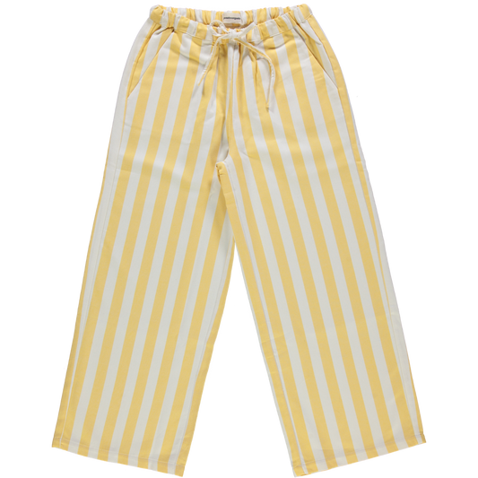 CERISE ADULT PANTS Denim Rayé Jaune