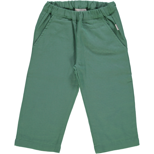 PANTALON COING GAZE DE COTON Deep Grass Green
