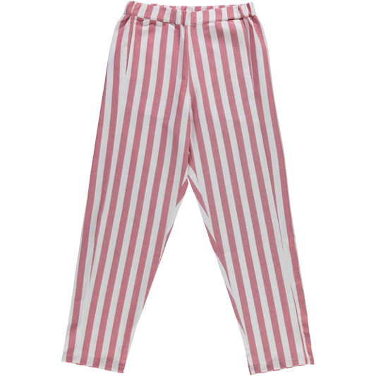 PANTALON ERABLE DENIM Rayures Rouges