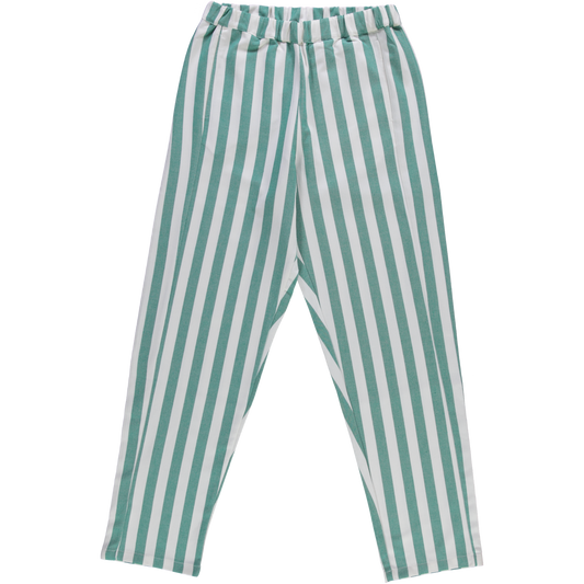 PANTALON ERABLE DENIM Rayures Vertes