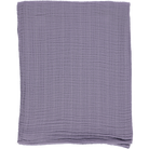 Lange bébé Pavot en gaze coton bio – Lavender gray | Poudre Organic 1