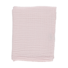 Lange bébé Pavot en gaze coton bio – Soft pink | Poudre Organic 1