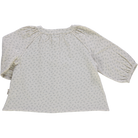 Blouse kids Pecan en gaze de coton bio – Fleuri lavande | Poudre Organic 3