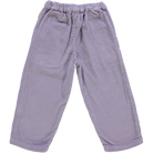 Pantalon kids Pomelos en velours côtelé coton bio – Lavender Gray | Poudre Organic 3