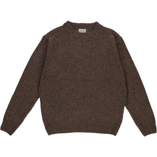 PULL BROME LAINE ADULTE Speckled Brown