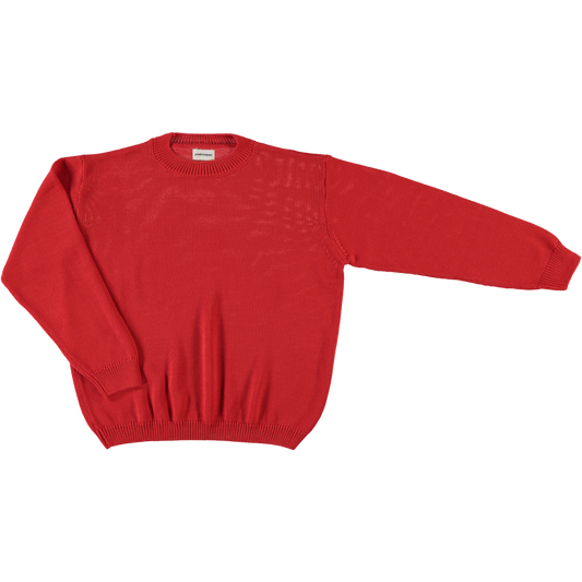 THÉ COTTON ADULT PULL Rouge Corail