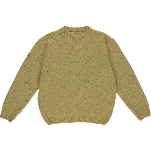 PULL THÉ LAINE ADULTE Speckled Yellow