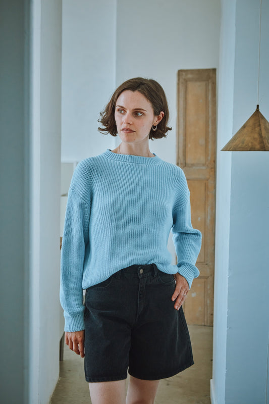 PISSENLIT ADULT COTTON PULL Bleu Ciel