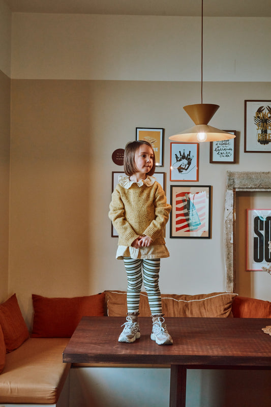 PULL THÉ LAINE KIDS Speckled Yellow