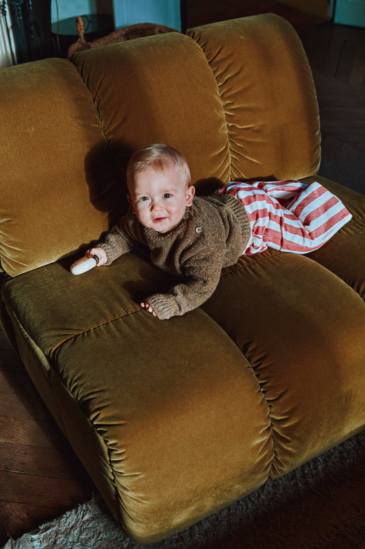 PULL THÉ LAINE KIDS Speckled Brown