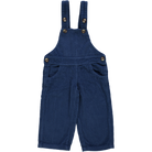 Salopette kids Quetsche en velours côtelé coton bio – Dark denim | Poudre Organic 1