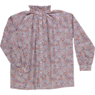 Chemise femme Rosier manches longues en coton bio – Flowery toffee | Poudre Organic 1