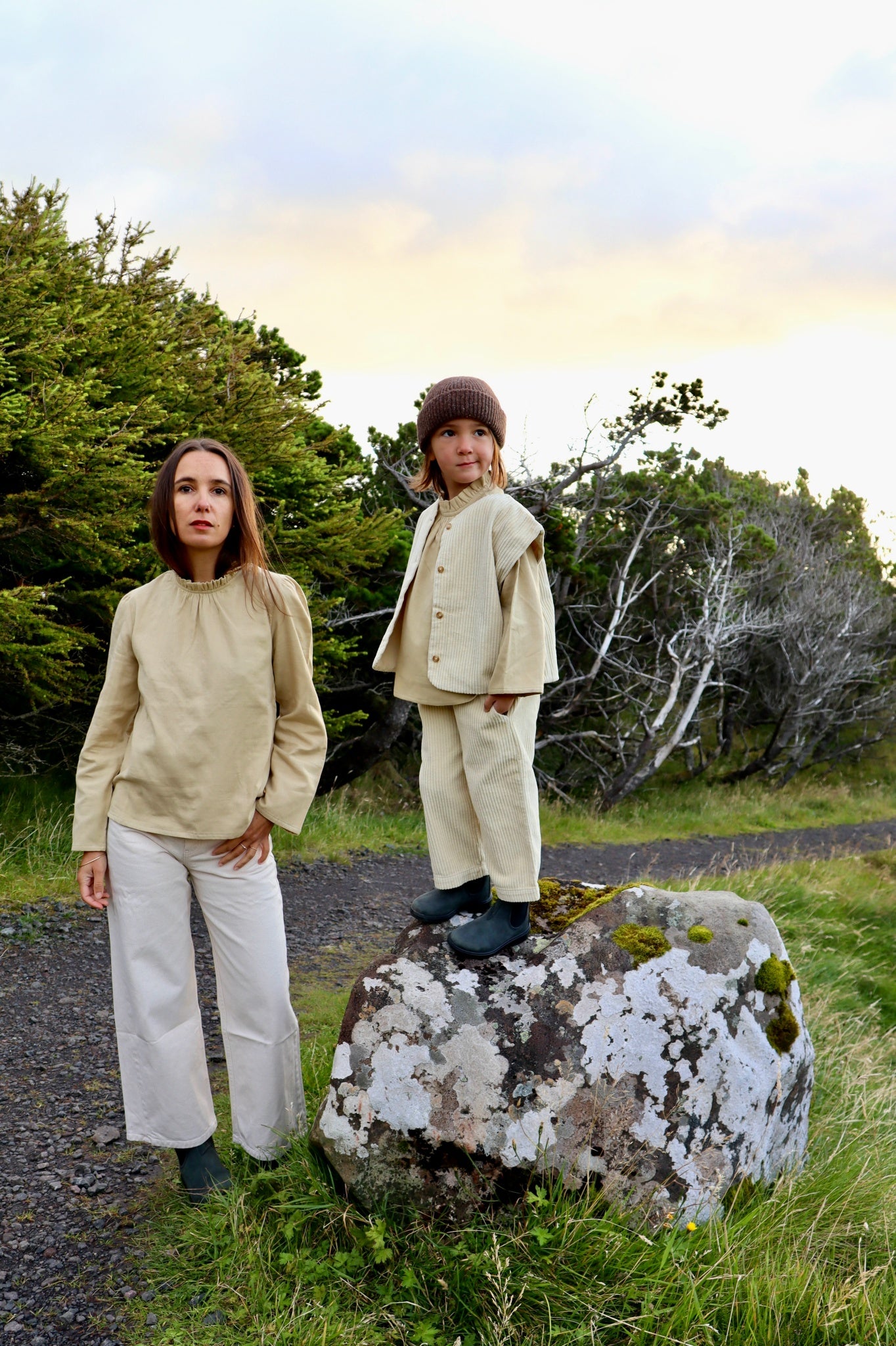 poudre organic・24m チュニック Homewear in organic cotton - Made in Portugal - Poudre Organic
