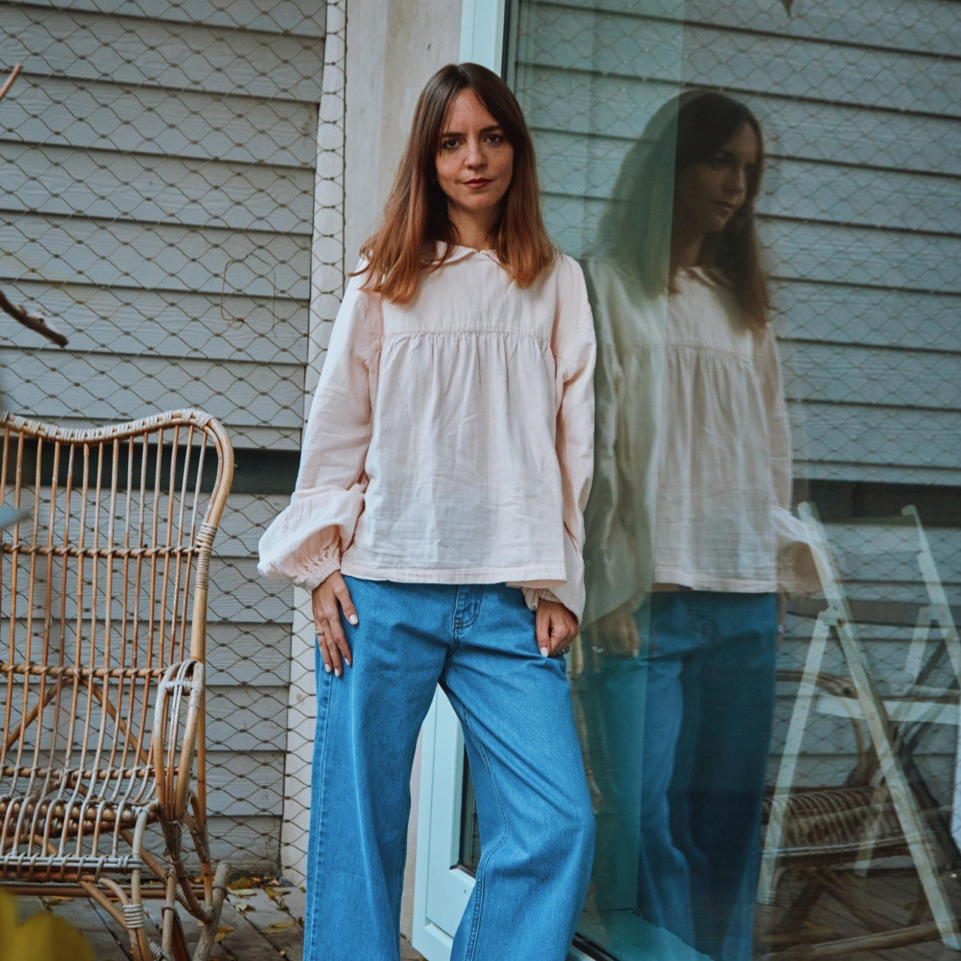 poudre organic・24m チュニック Homewear in organic cotton - Made in Portugal - Poudre Organic