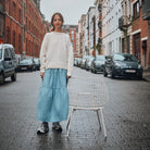 Jupe femme Thym en gaze coton bio – Arona | Poudre Organic 2