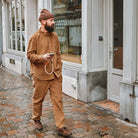 Chemise homme Lenhador velours côtelé en coton bio – Dull gold | Poudre Organic 3