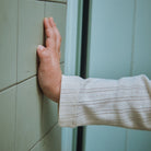 T-shirt kids Olive en maille pointelle coton bio – Ecru | Poudre Organic 4