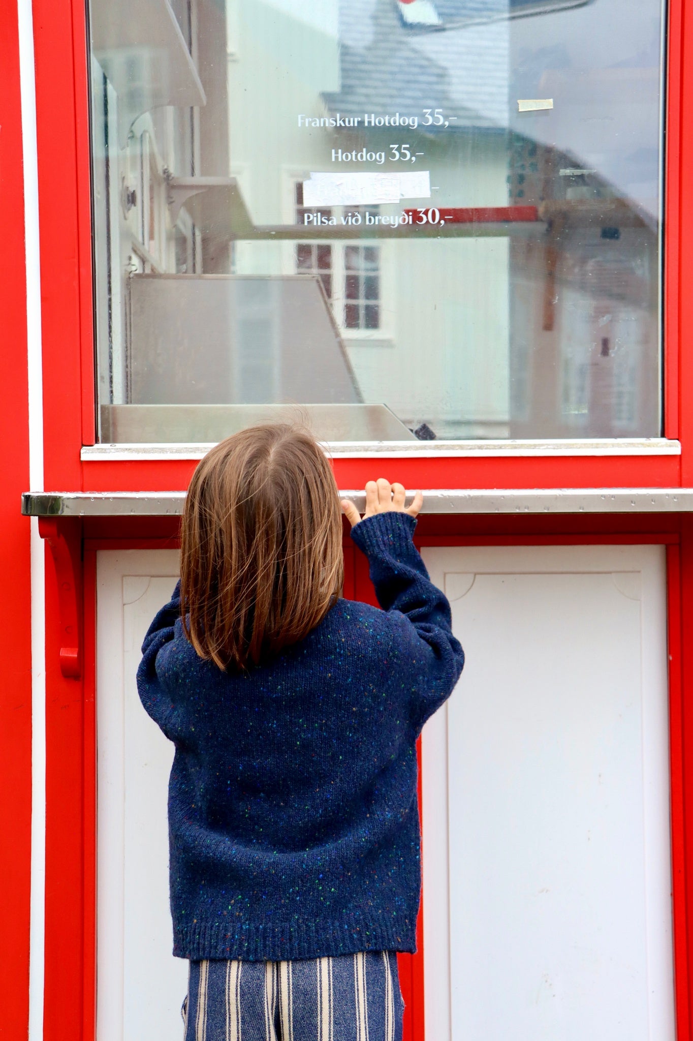 Pull kids Thé en laine recyclée et fils écologiques – Speckled midnight | Poudre Organic 3