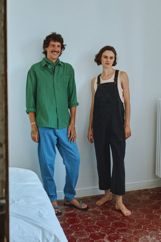 SALOPETTE CISTE ADULTE Denim Noir