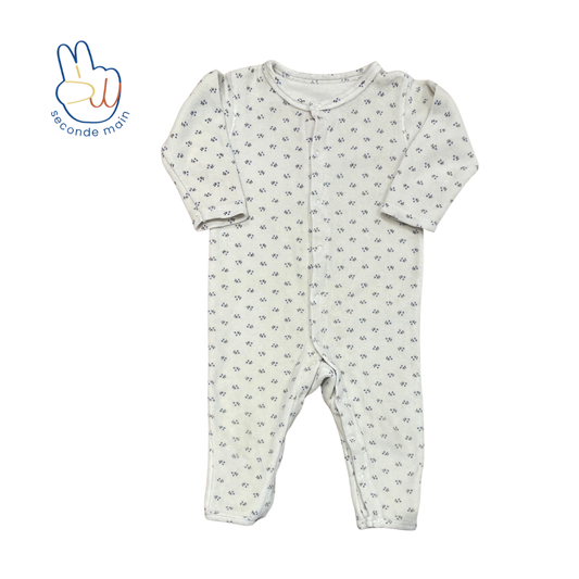 ARMOISE VELVET PYJAMA Hors Saison Blue Surf