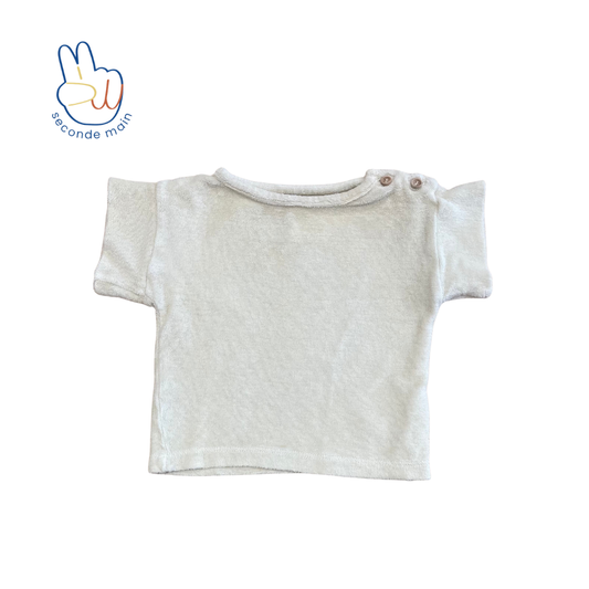 T-SHIRT LAURIER ÉPONGE Almond Milk